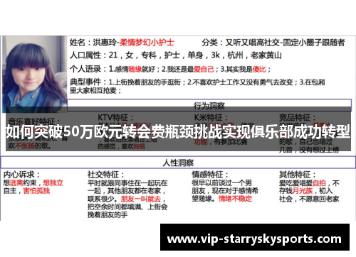如何突破50万欧元转会费瓶颈挑战实现俱乐部成功转型